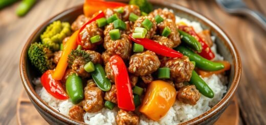 Ground Turkey Teriyaki Stir Fry